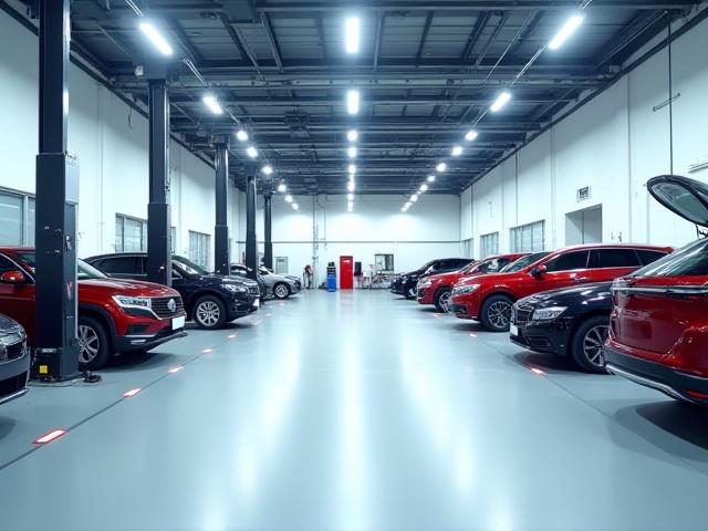 Moderný autoservis Deco Voz s čistými priestormi a profesionálnymi nástrojmi